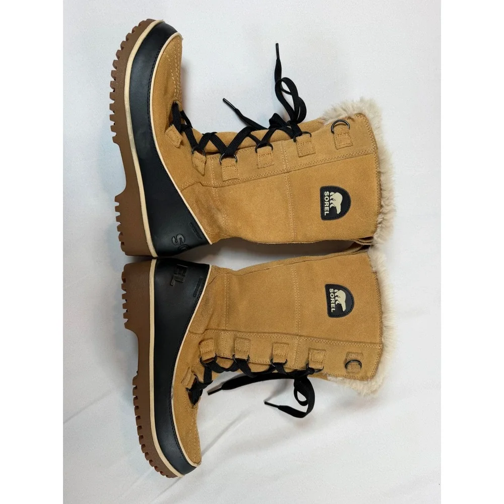 Sorel Tan Tivoli High II Waterproof Winter Boots NL 2093-373 Women's Size‎ 8